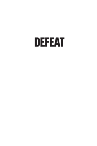 Cover image: Defeat 1st edition 9781848850774