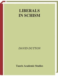 Titelbild: Liberals in Schism 1st edition 9781780760476