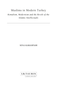 Imagen de portada: Muslims in Modern Turkey 1st edition 9781780767703