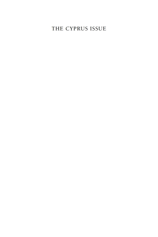 Cover image: The Cyprus Issue 1st edition 9781350172715