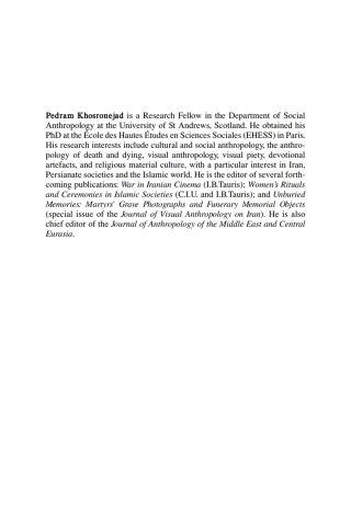 Cover image: The Art and Material Culture of Iranian Shi’ism 1st edition 9781848851689