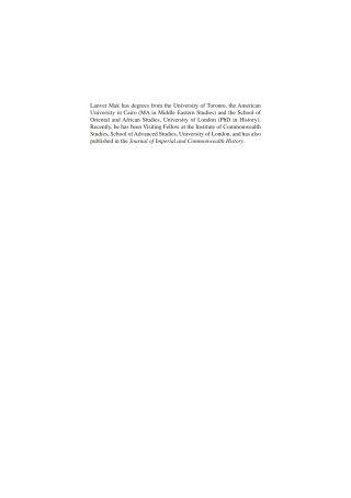 Cover image: The British in Egypt 1st edition 9781788310888