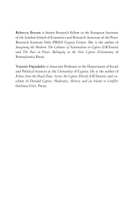 Titelbild: Cyprus and the Politics of Memory 1st edition 9781780761077