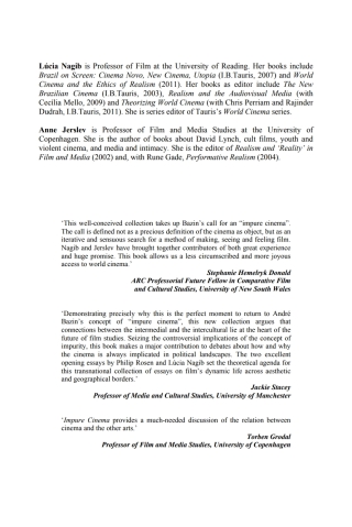 Cover image: Impure Cinema 1st edition 9781780765105