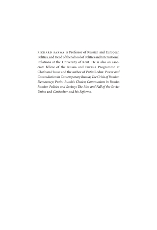 Cover image: Putin and the Oligarch 1st edition 9781780764597