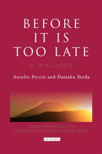 Cover image: Before it is Too Late 1st edition 9781845118884