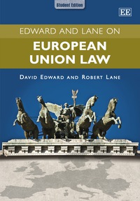 Cover image: Edward and Lane on European Union Law 9780857931047