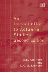 Cover image: An Introduction to Actuarial Studies 2nd edition 9780857935410