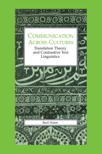 صورة الغلاف: Communication Across Cultures 1st edition 9780859894975