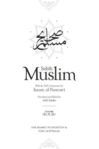 表紙画像: Sahih Muslim (Volume 4) 9780860377634