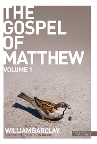 صورة الغلاف: The Gospel of Matthew - volume 1 9780715208908