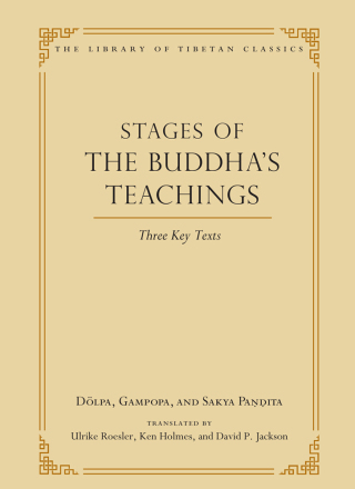 Cover image: Stages of the Buddha's Teachings 9780861714490.0