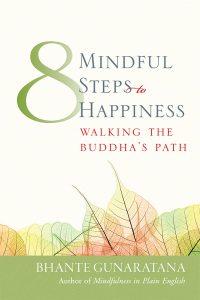 Cover image: Eight Mindful Steps to Happiness 9780861711765
