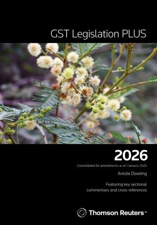 Imagen de portada: GST Legislation PLUS 2026 1st edition 9780864601421
