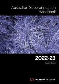 Cover image: Australian Superannuation Handbook 2022-23 1st edition 9780864696915