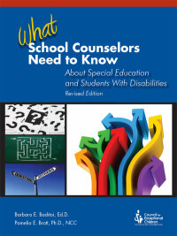 Omslagafbeelding: What School Counselors Need to Know About Special Education 1st edition 9780865865013