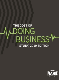 Cover image: The Cost of Doing Business Study, 2019 Edition 9780867187700