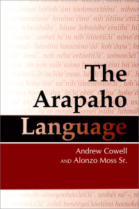 Cover image: The Arapaho Language 9781607324645