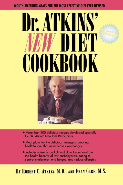 Dr. Atkins' New Diet Cookbook - FULL INSTANT DOWNLOAD | PDF DOCX EPUB