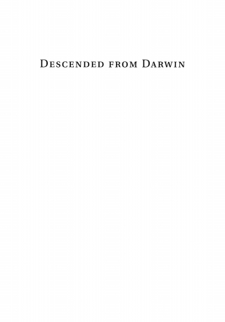 Imagen de portada: Descended from Darwin 9781606189917