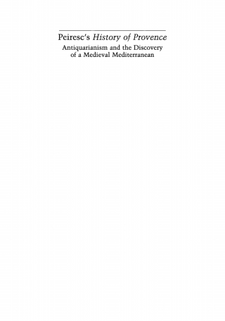 Cover image: Peiresc’s History of Provence 9781606180136