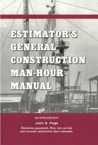 Cover image: Estimator's General Construction Manhour Manual 2nd edition 9780872013209