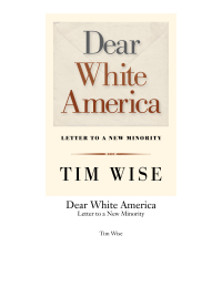 Titelbild: Dear White America 9780872865211