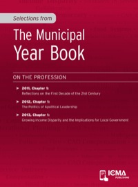Cover image: Selections from The Municipal Year Book: On The Profession