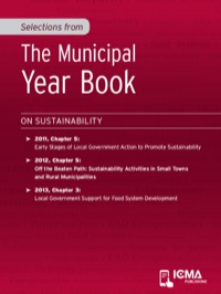 Cover image: Selections from The Municipal Year Book: On Sustainability
