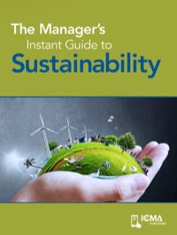 Cover image: The Manager's Instant Guide to Sustainability