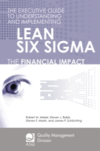 Imagen de portada: The Executive Guide to Understanding and Implementing Lean Six Sigma 9780873897112