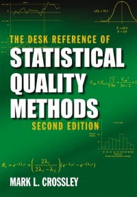Cover image: The Desk Reference of Statistical Quality Methods 2nd edition 9780873897259