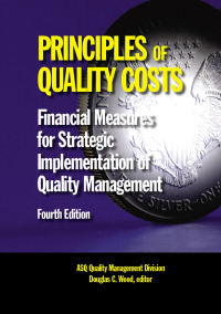 Omslagafbeelding: Principles of Quality Costs 4th edition 9780873898492