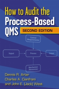 Cover image: How to Audit the Process-Based QMS 2nd edition 9780873898447