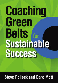 Cover image: Coaching Green Belts for Sustainable Success 9780873899048
