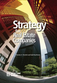 Imagen de portada: Strategy for Real Estate Companies 9780874209976