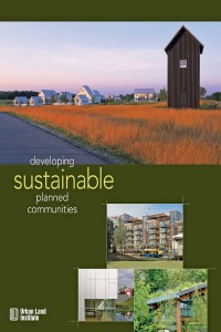 Cover image: Developing Sustainable Planned Communities 9780874209914
