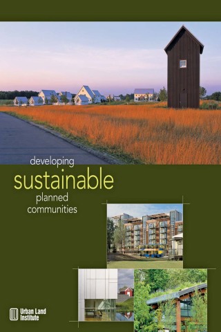 Titelbild: Developing Sustainable Planned Communities 9780874209914