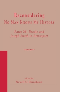 Omslagafbeelding: Reconsidering No Man Knows My History 9780874212143