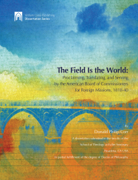 Imagen de portada: The Field Is The World 9780878082117