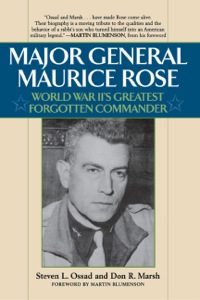 Cover image: Major General Maurice Rose 9780878333080