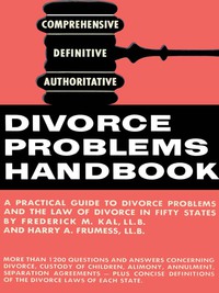 表紙画像: Divorce Problems Handbook