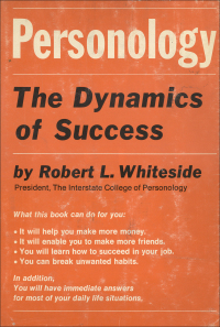 Omslagafbeelding: Personology: The Dynamics of Success