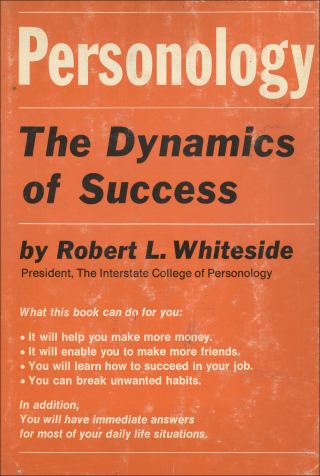Cover image: Personology: The Dynamics of Success