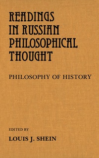 Imagen de portada: Readings in Russian Philosophical Thought 9780889200340