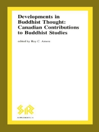Cover image: Developments in Buddhist Thought 9780919812116