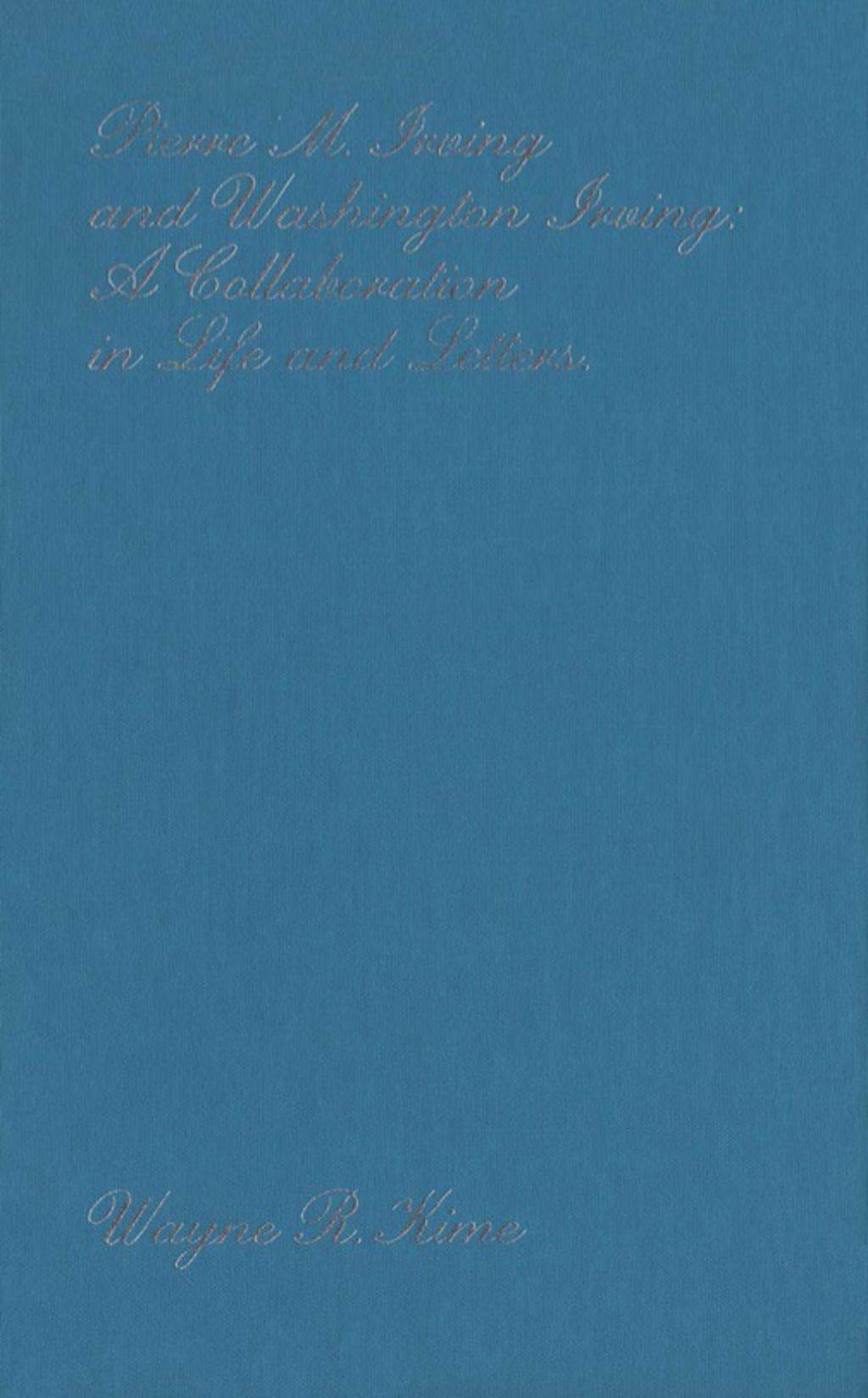 Pierre M Irving and Washington Irving eBook Rental