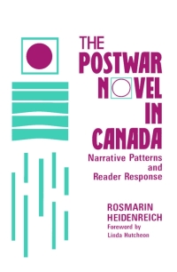 Imagen de portada: The Postwar Novel in Canada 9781554584864