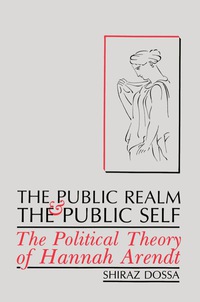 Cover image: The Public Realm and the Public Self 9781554581528