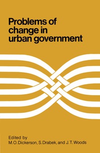 Titelbild: Problems of Change in Urban Government 9780889200890